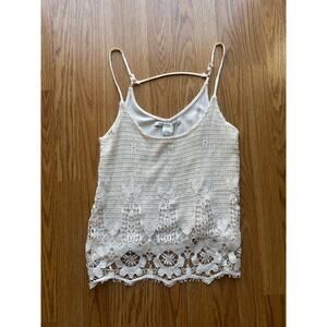 American Rag Crochet Tank